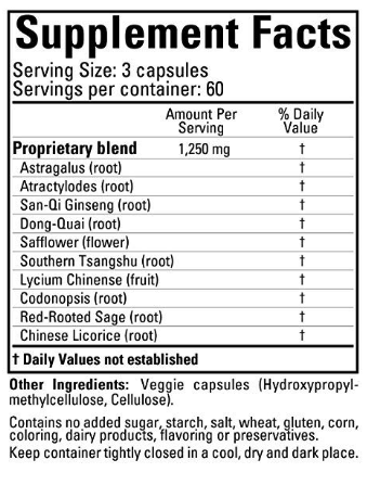 Vital Cell Ingredients